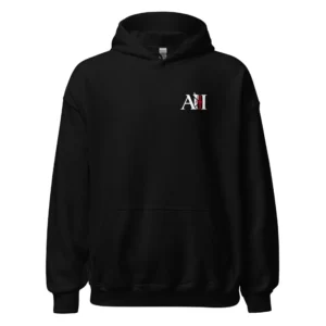 Albert Harry The Sun Walker AH White Street Knight Jet Black Fashion hoodie Manchester streetwear UK