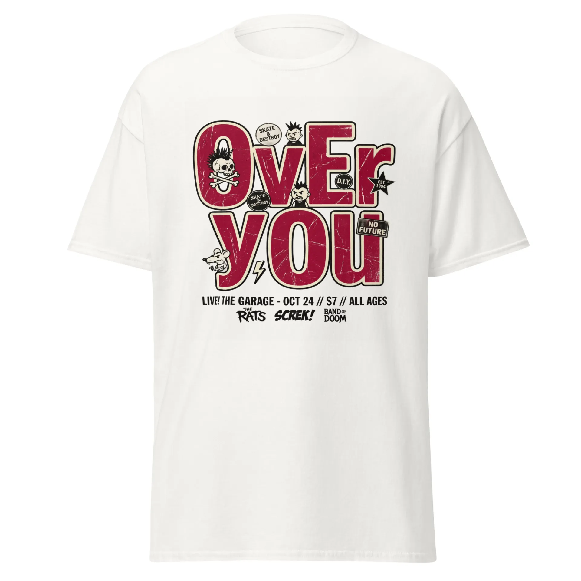 Albert Harry Fashion OvEr yOu streetwear unisex classic music white t-shirt