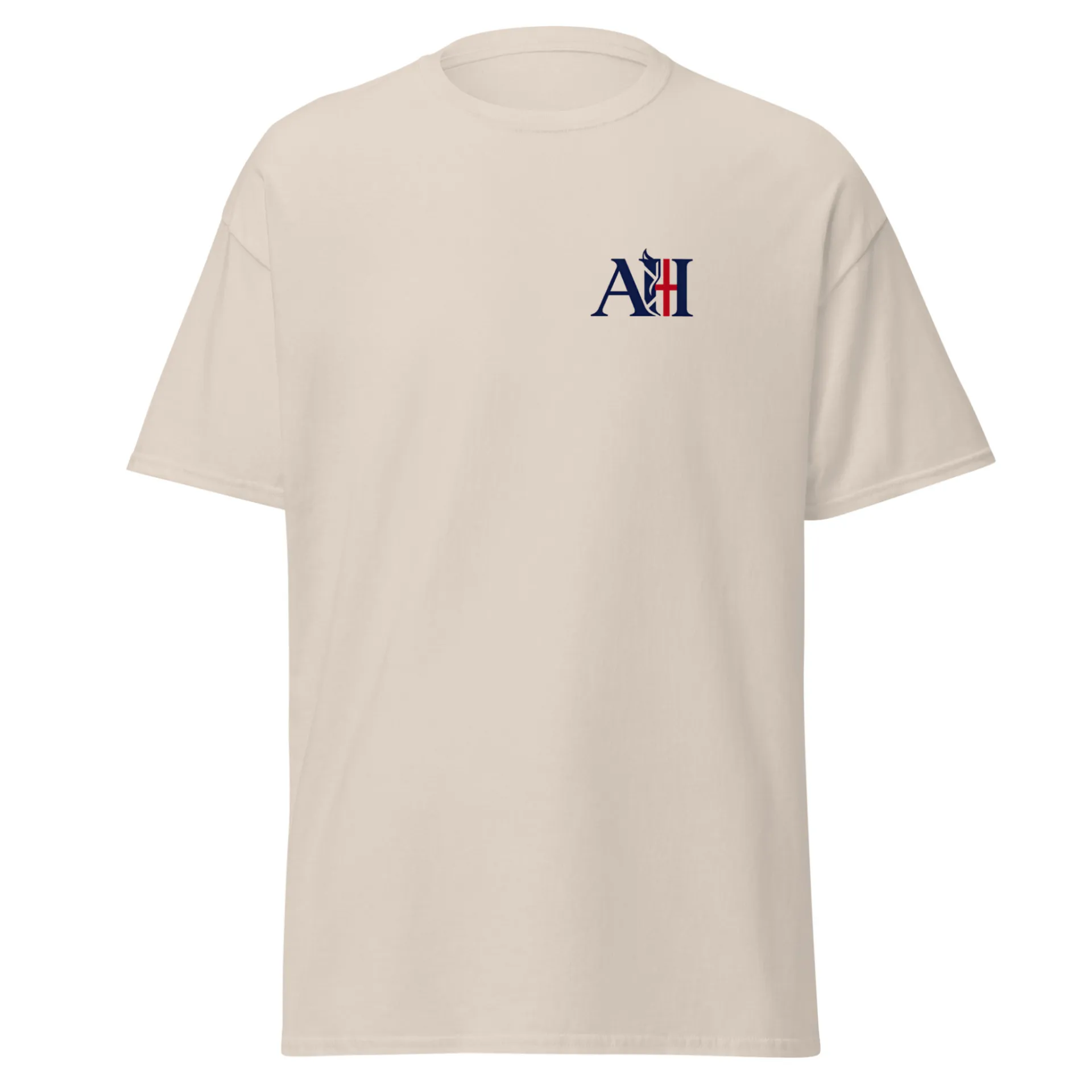 Albert Harry AH Minimal Classic T-Shirt in Natural