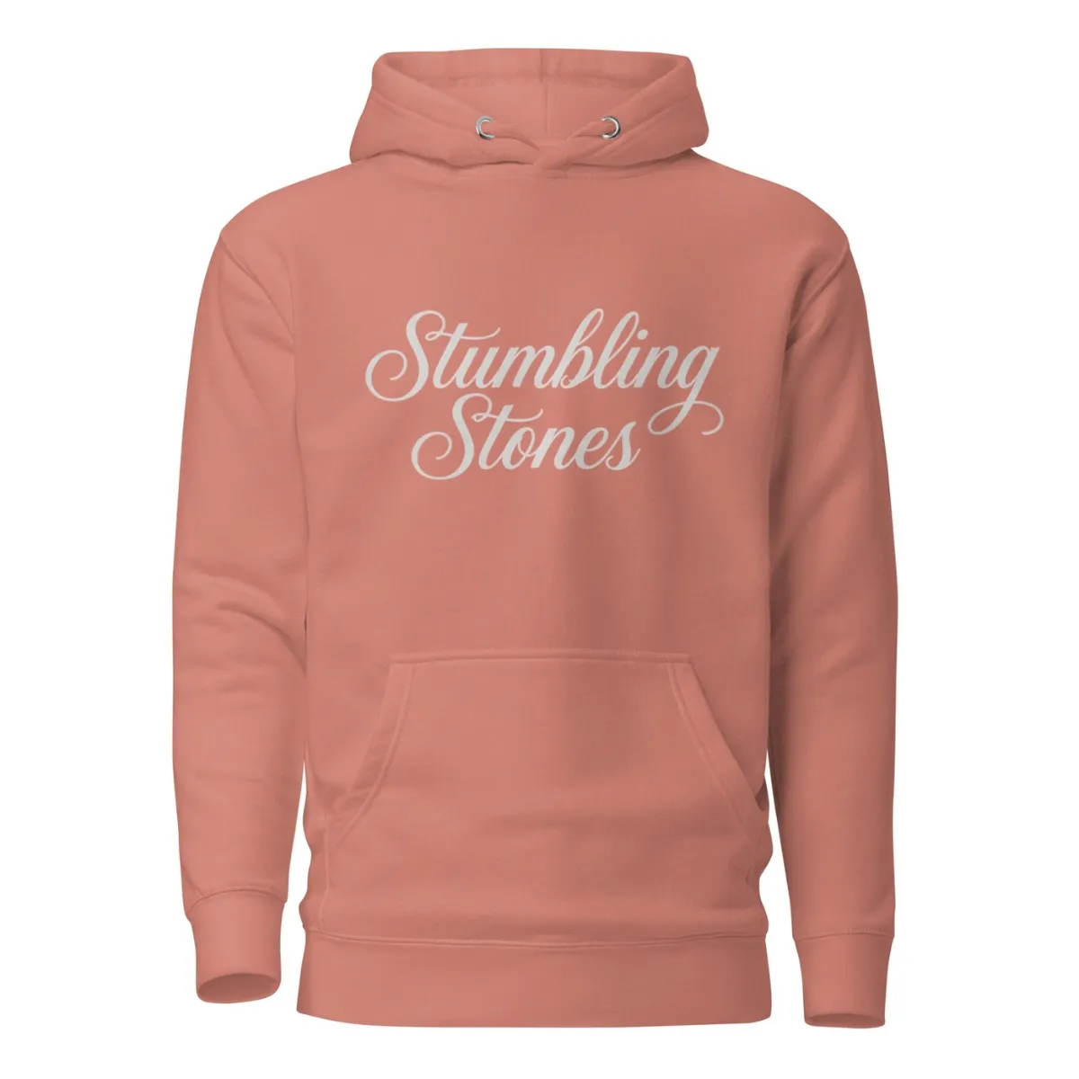 Albert Harry Fashion Stumbling Stones Dusty Rose English Roundel Estate Classic organic unisex hoodie